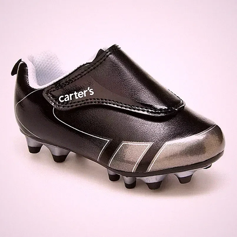 Carter's Fica Toddler Soccer Cleats Black Unisex Size 12