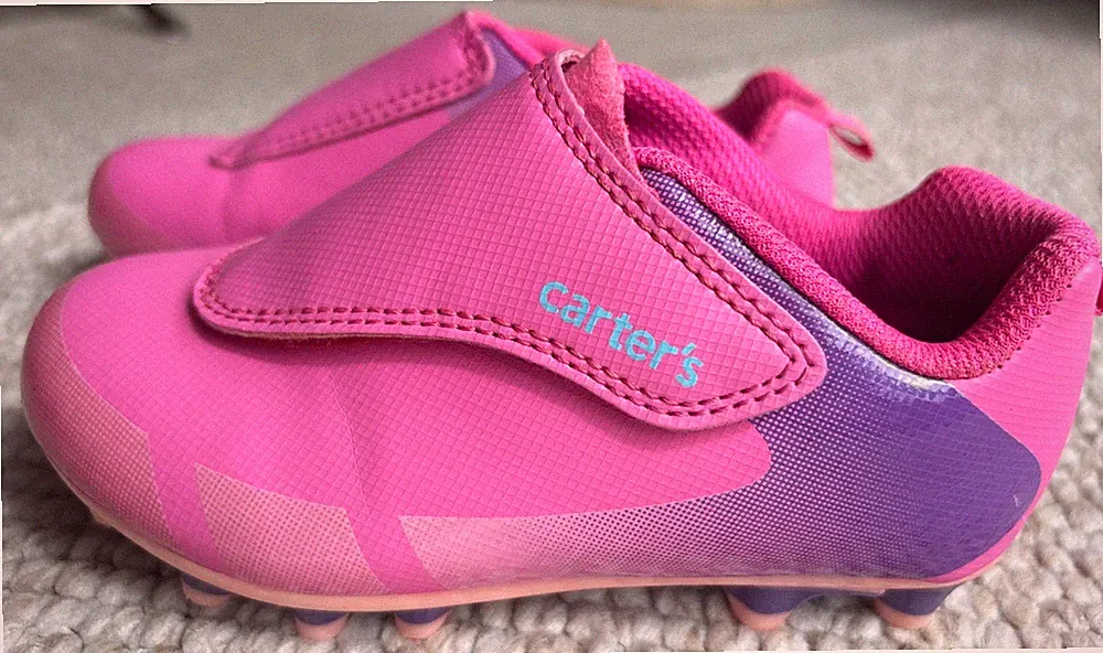 Carter's Girls Soccer Cleats - Shoes Size 10 Pink