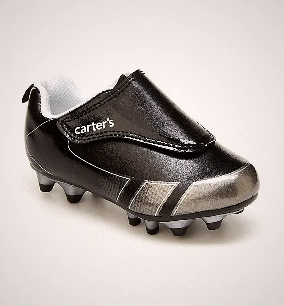 Carter’s Toddler Baseball/ T Ball Soccer Black Cleats Size 11T
