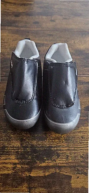 Carter's Toddler Fica Sport Cleat Soccer Shoes Unisex Black Boys Girls Size 9