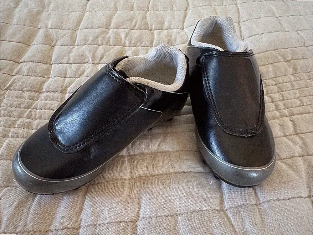 Carter’s Toddler Soccer Cleats – Black, Size 8 – Excellent Condition