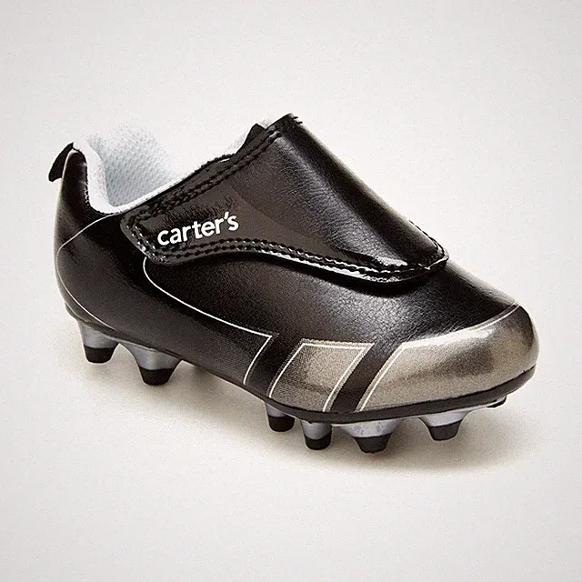 Carter's Unisex Kids Fica Sport Cleats, Black