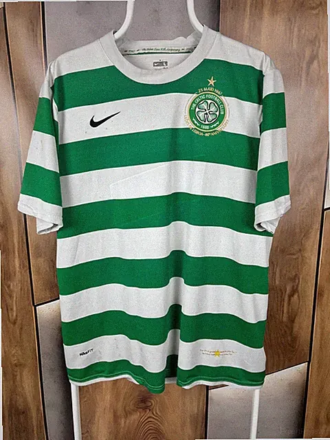 Celtic Glasgow 2007 2008 home nike vintage soccer jersey shirt