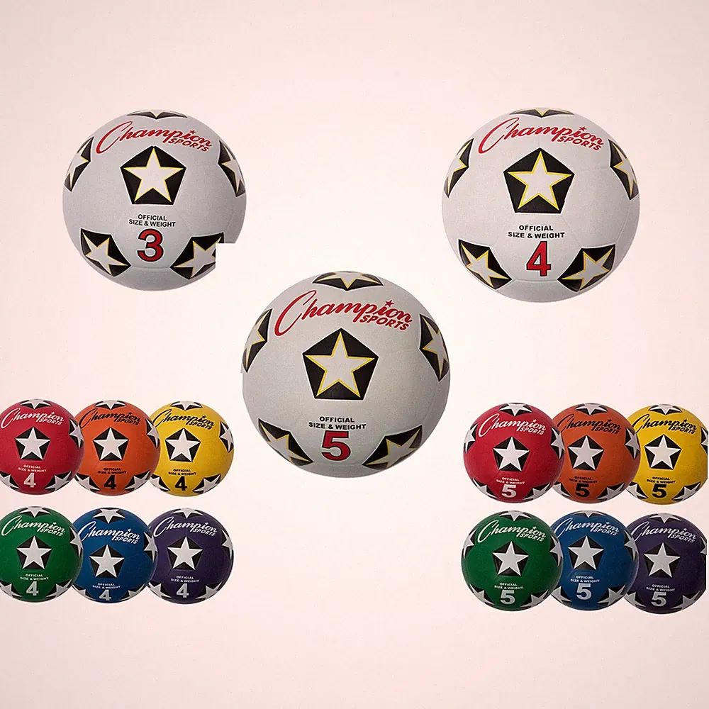 Champion Sports Rubber Soccer Ball