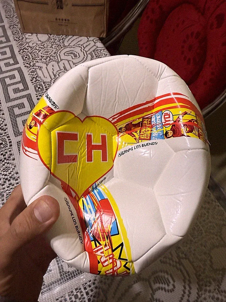Chapulin Colorado Charly soccer ball new Size 5 Chespirito Chavo Del Ocho Mexico