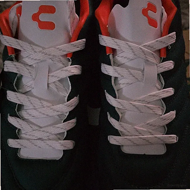 Charly Encore Teal Orange White Synthetic Lace Up Soccer Cleats Low Top for Men