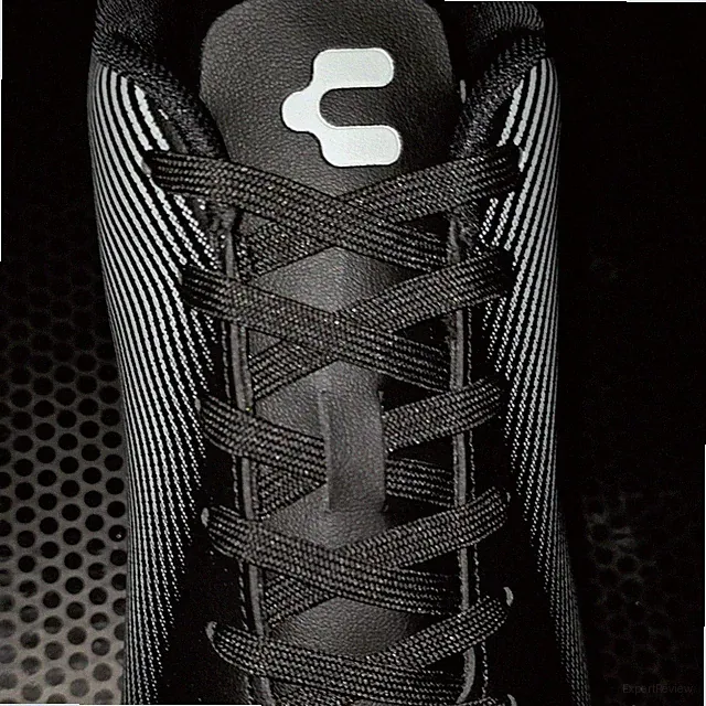 Charly Grasshopper Black Silver Synthetic Lace Up Soccer Cleats for Men