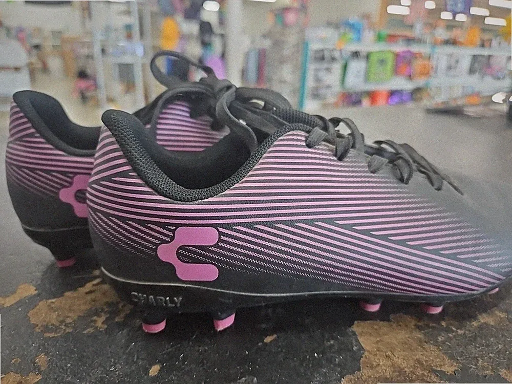 CHARLY MEX 22 Youth Sz 3 Soccer Cleats Shoes Football Kids Girls Boys
