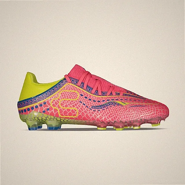 Charly Zenetik 26 PFX Select Soccer Cleats (fuchsia/yellow) sizes 9.5-7-8-10