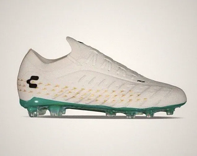Charly Zinetik PFX FG Soccer Cleats 1087383 Men’s US 8 White Aqua NEW $160
