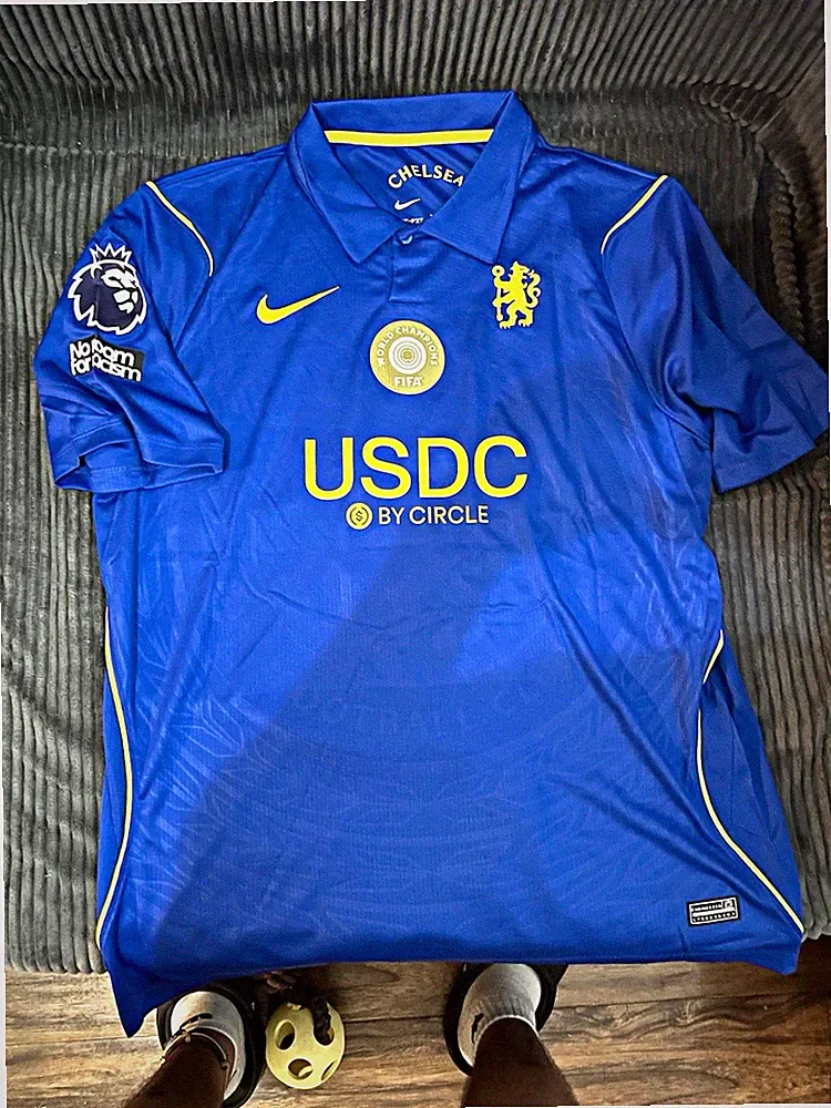 Chelsea FC Palmer #10 Blue/Yellow Soccer Jersey Shirt