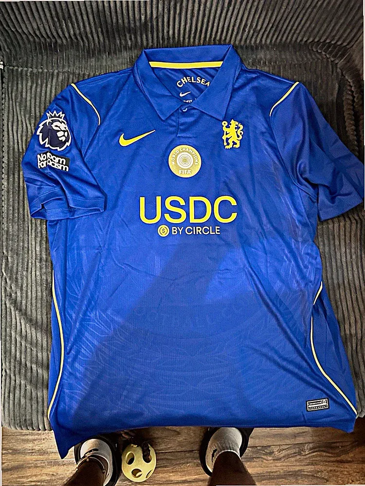 Chelsea Palmer #10 Blue/Yellow Soccer Jersey Shirt