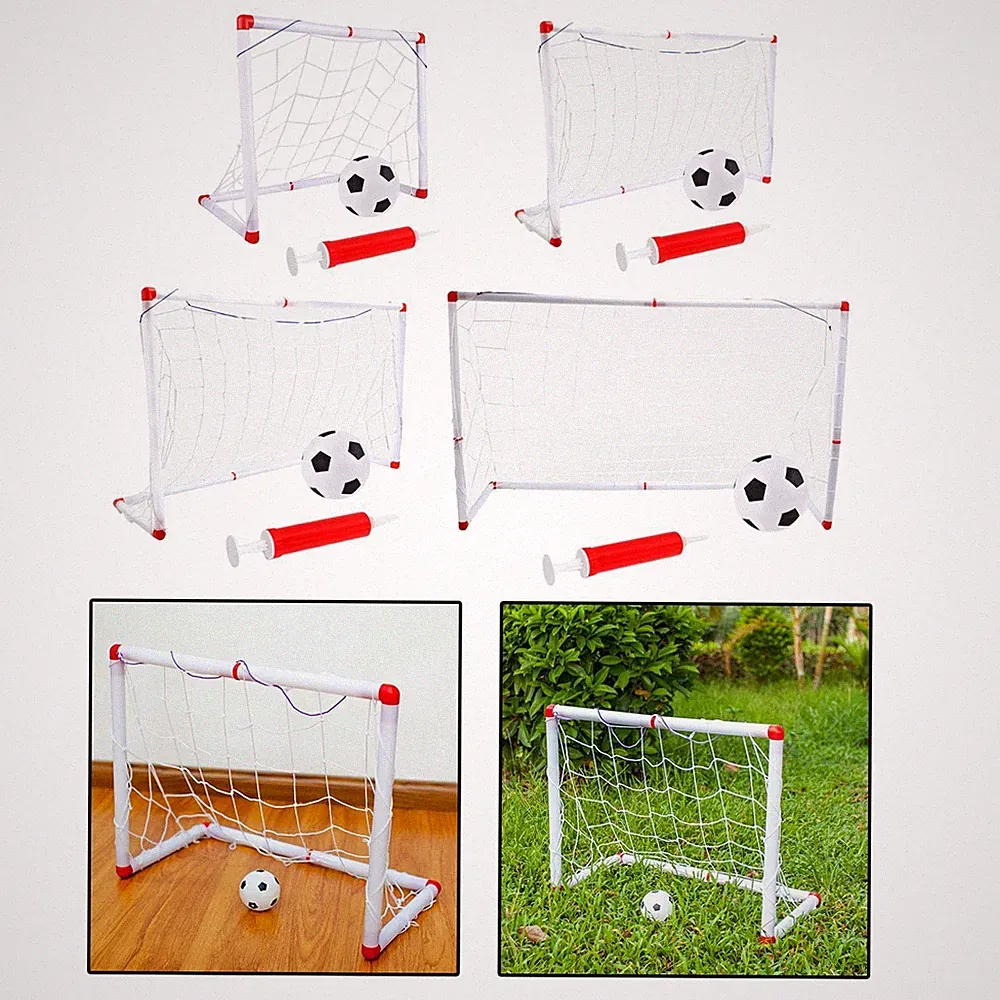 Children Soccer Football Goal Post, Sports Toys Sturdy for Boys and Girls