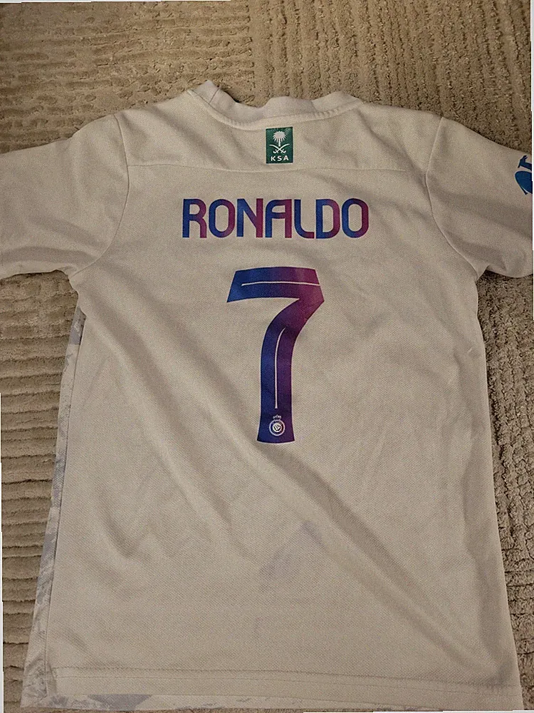 Christiano Ronaldo Soccer Jersey Shirt Youth Medium Futbol Kids Boys Children