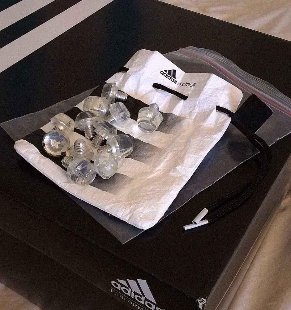 Clear Set! Adidas Soccer Turf/AG/FG TPU Studs SG Replacement Plastic Soft Ground