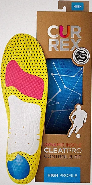 Cleatpro Sport Insoles - High Arch Inserts for Soccer, Football & Field Shoes