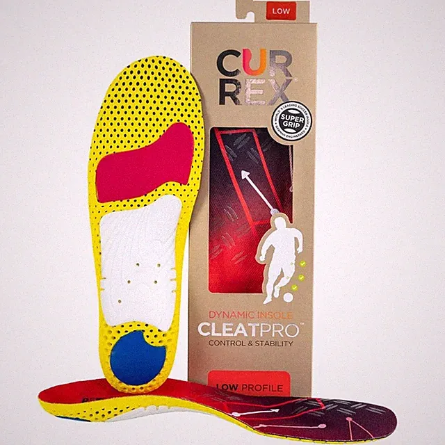 CLEATPRO - Thin, Arch Insoles, Comfort, Cushion & Stability in Cleats, Soccer...