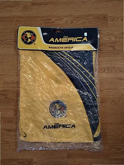 Club America Soccer Back Cinch Bag Home Colors Licensed New