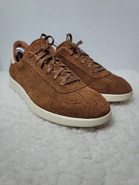 Cole Haan GrandPro Turf Sneaker Men’s 9.5M Brown Suede C29972 Lightweight Indoor