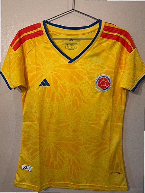 Colombia National Soccer Team Shirt Home Jersey- Woman