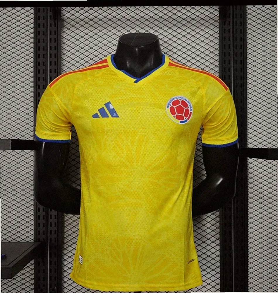 COLOMBIA SOCCER JERSEY YELLOW