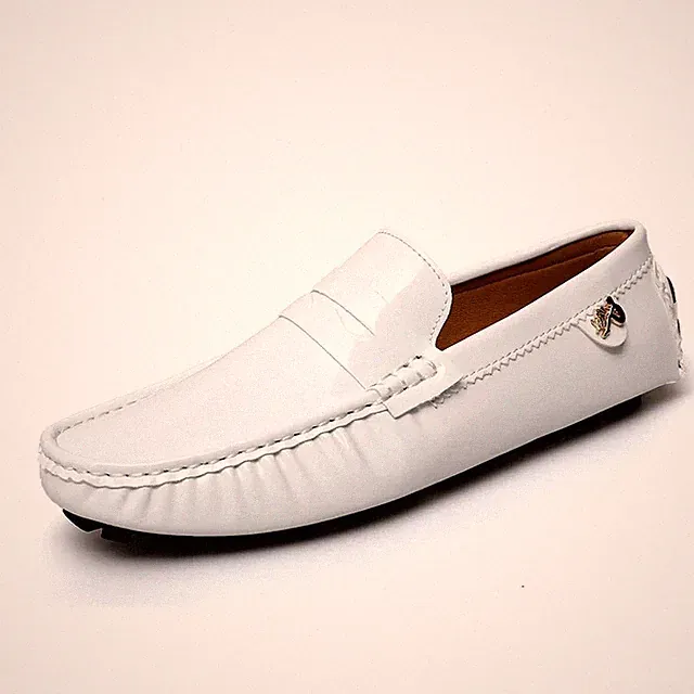 Couple Loafers Men Casual Shoes Flat Heel Driving Walking Sneakers Large Size 48