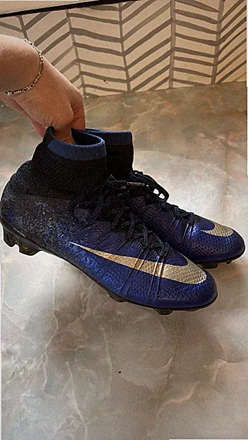 CR7 Nike Mercurial Superfly 4 FG “Natural Diamond” Size 7.5 US