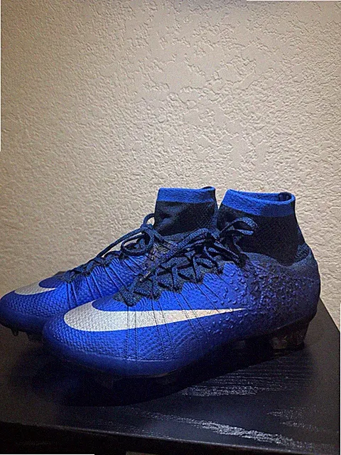 CR7 Nike Mercurial Superfly 4 FG “Natural Diamond” Size 8.5 US New In Box & Bag
