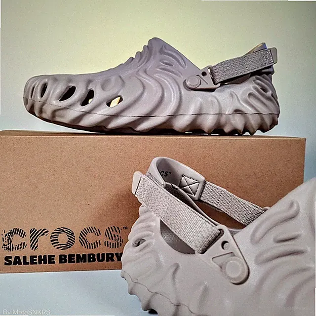 Crocs Pollex US 13 Men's Clog Beige Horchata Rare Comfort Sandals 207393 2DO New