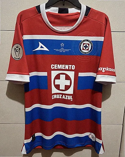 Cruz Azul Jersey Portero Oficial Pirma 2024-2025 Final De Concacaf Champions Cup