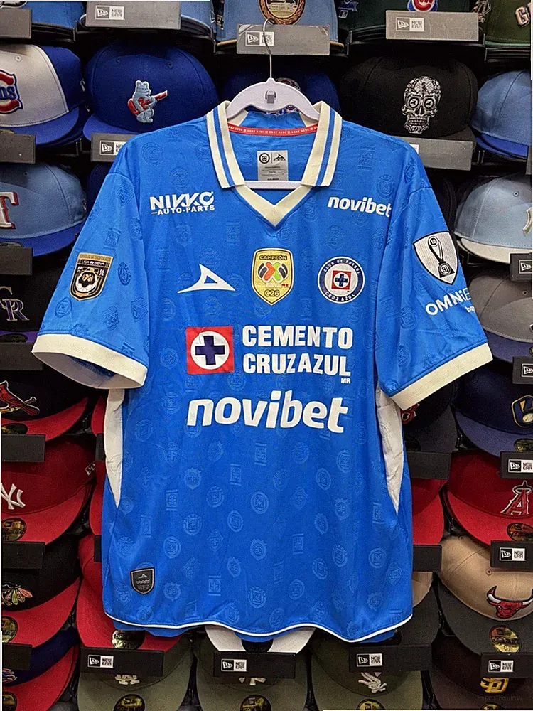 Cruz Azul Pirma 2026/27 Home Blue Authentic Jersey (With Patches)