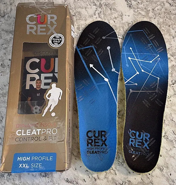 Currex Cleat Pro XXL Men’s 13-15 Arch Support Insoles