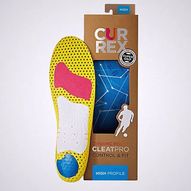 CURREX CLEATPRO - Thin, Arch Support Insoles, Comfort, Cushion Stability in