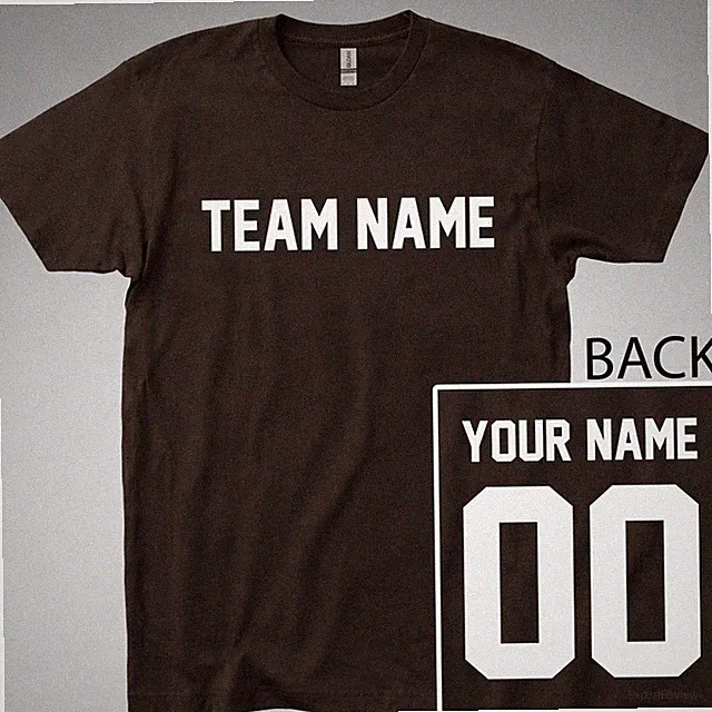 CUSTOM T-Shirt JERSEY Personalized ANY COLOR Name Number Team Soccer Football