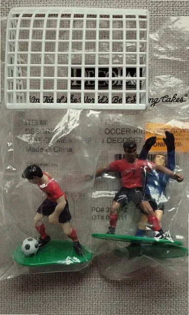 Decopac Soccer Boy Set Cake Decorations Topper
