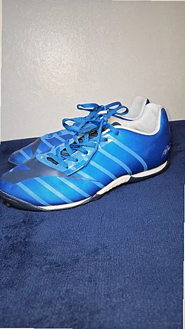Diadora Astro Turf Soccer Shoe Blue Style 101.173493 Mens Size 7 Robert Baggio