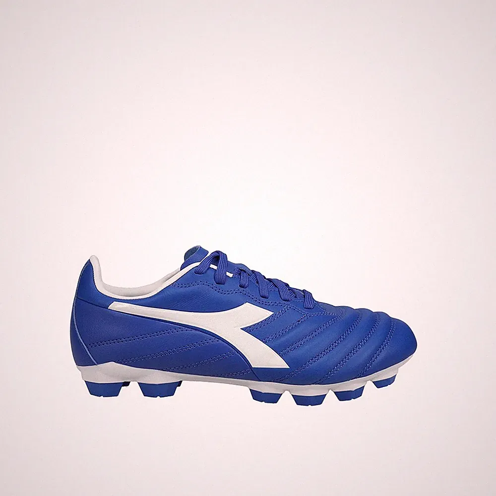 diadora Brasil Elite 2 Lt Lpu Soccer Cleats Youth Boys Blue Sneakers Athletic Sh