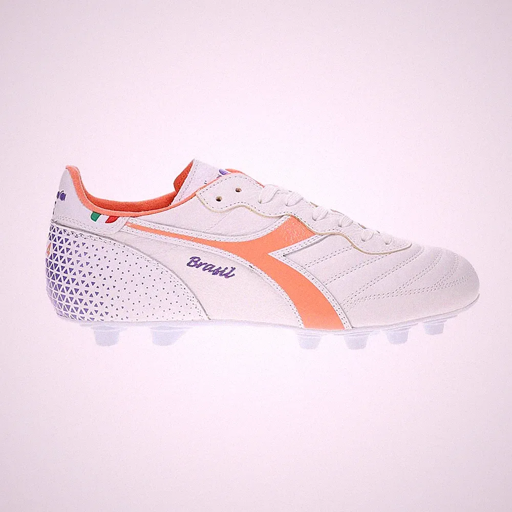 diadora Brasil Italy Og Gr Lt Plus Mdpu Soccer Cleats Mens Off White Sneakers At