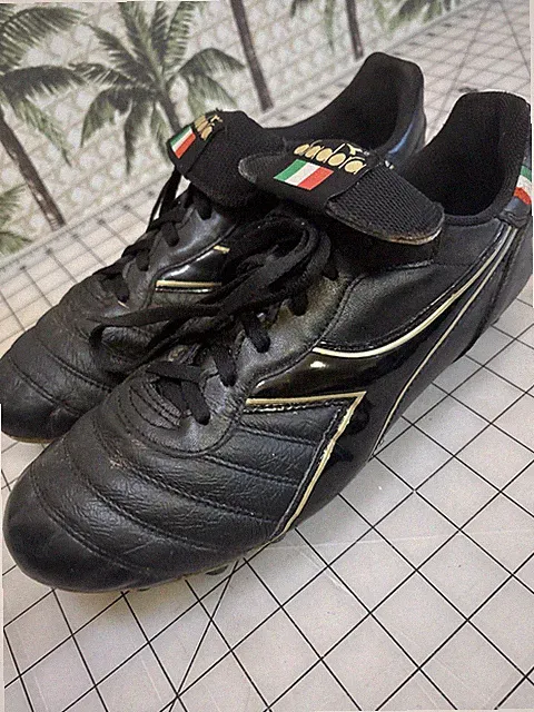 DIADORA Brasil Italy Special Leather Soccer Football Shoes Cleats Mens Size 11