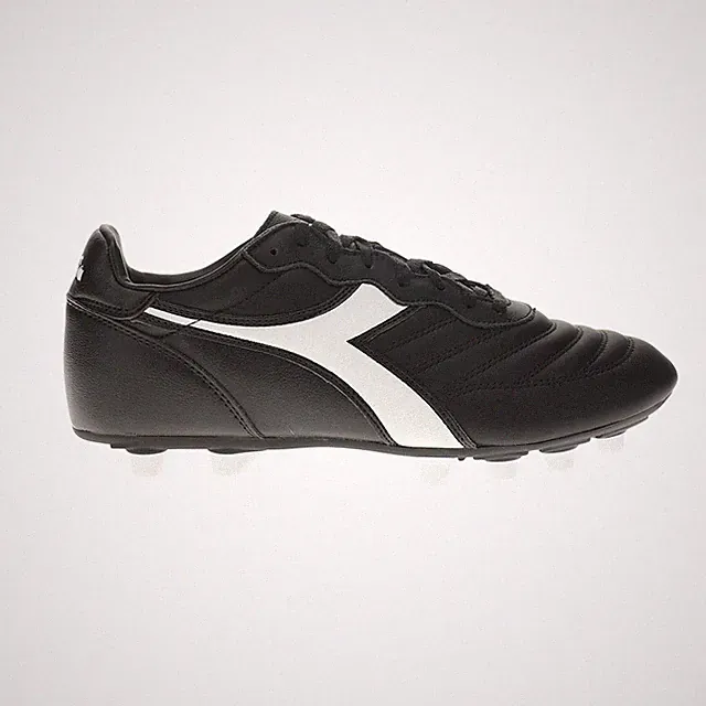 diadora Brasil Lt Mdpu Firm Ground Firm Ground Soccer Cleats Mens Black Sneakers