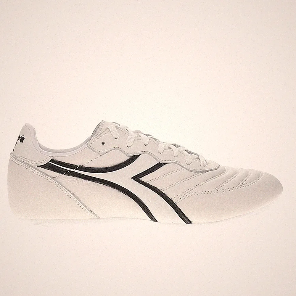 diadora Brasil Lt Plus Mdpu Soccer Cleats Mens Black, White Sneakers Athletic Sh