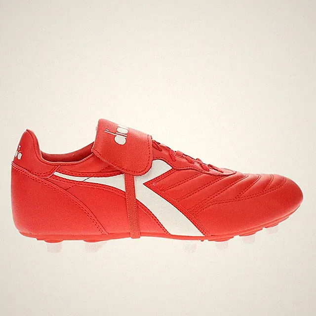 diadora Brasil Lt T Mdpu Soccer Cleats Mens Red Sneakers Athletic Shoes 180697-D