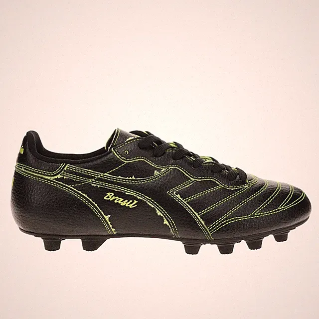 diadora Brasil Next40 Ita Mdpu Firm Ground Soccer Cleats Mens Black Sneakers Ath