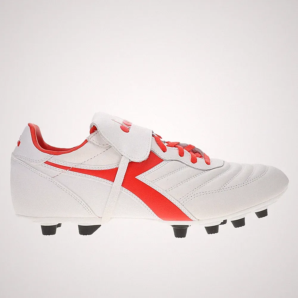 diadora Brasil Original Light Turf Mdpu Soccer Cleats Mens White Sneakers Athlet