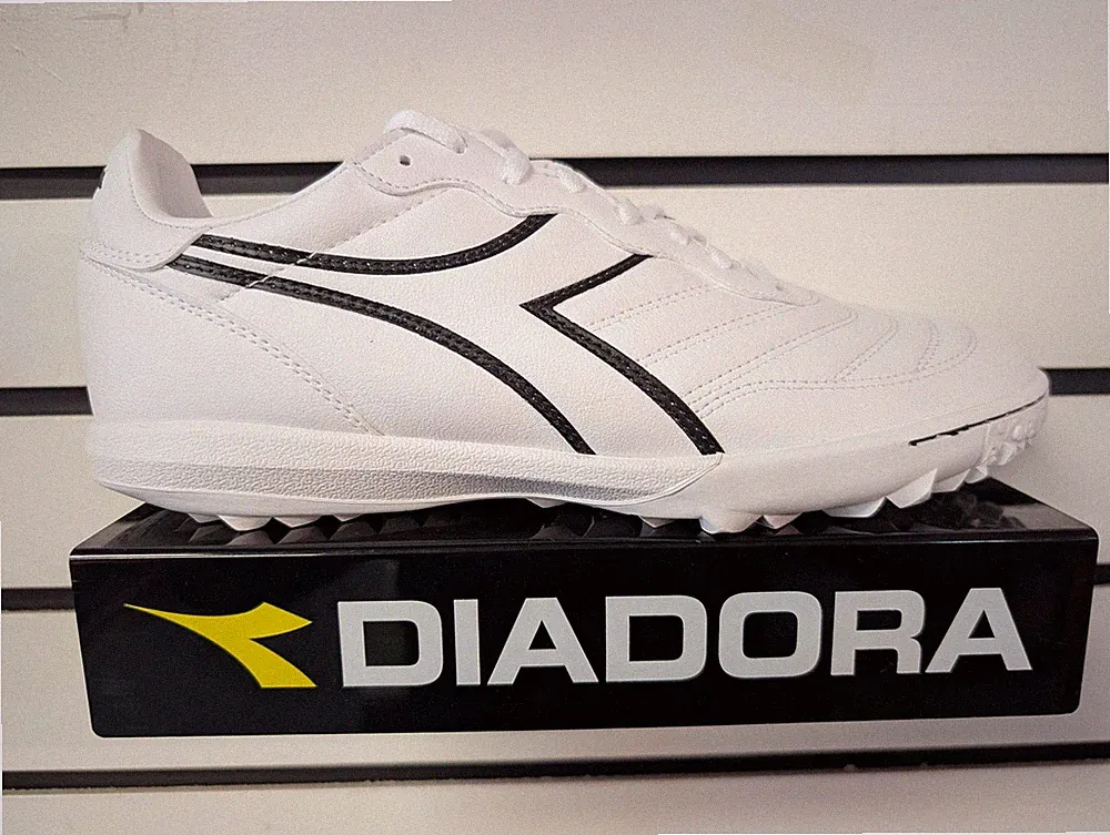Diadora Brasil R TFR Soccer Turf Soccer Shoes White