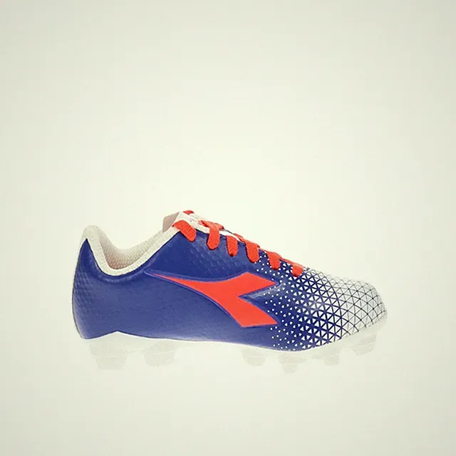 diadora Cattura Gr Lpu Firm Ground Soccer Cleats Toddler Boys Blue Sneakers Athl