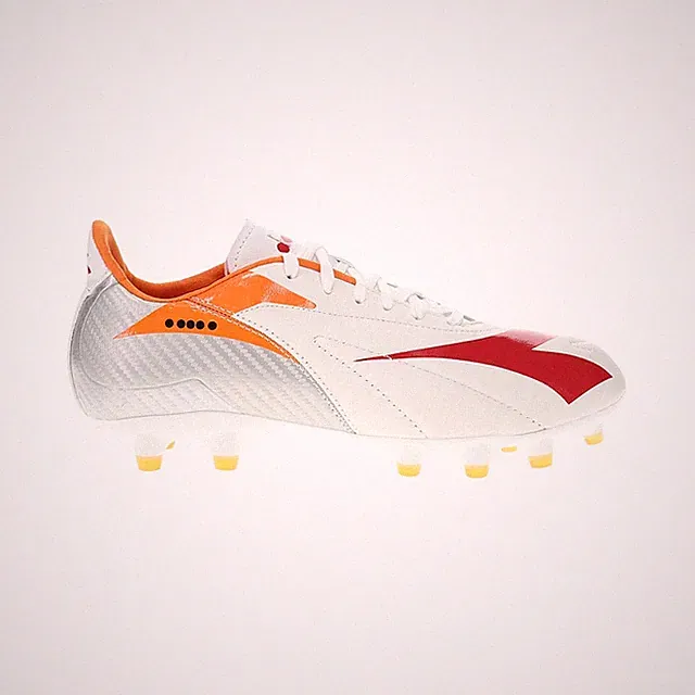 diadora Maximus Elite Lt Slp12 Soccer Cleats Mens Gold, Orange, Red, White Sneak