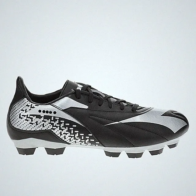 diadora Maximus Elite R Lpu Firm Ground Soccer Cleats Mens Black Sneakers Athlet