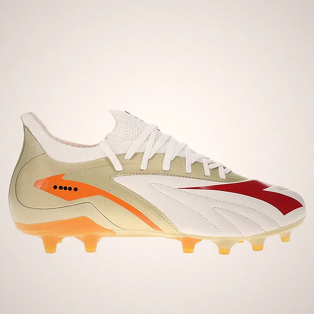 diadora Maximus Elite Slx Soccer Cleats Mens Gold, White Sneakers Athletic Shoes