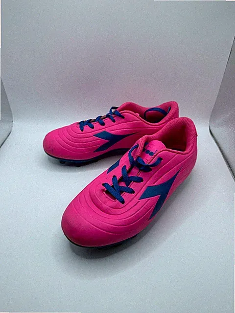 Diadora Pichichi 2 MDPU Unisex M3/W4.5 Hot Pink Lace Up Low Top Soccer Cleats